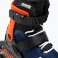 Pattini a rotelle Rollerblade Microblade per bambini blu notte/arancio caldo 5