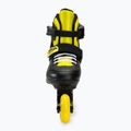 Pattini a rotelle Rollerblade Fury per bambini nero/giallo 4