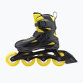 Pattini a rotelle Rollerblade Fury per bambini nero/giallo 6