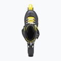 Pattini a rotelle Rollerblade Fury per bambini nero/giallo 7