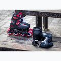 Pattini per bambini con protezioni Rollerblade Fury Combo Jr black/red 2