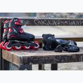 Pattini per bambini con protezioni Rollerblade Fury Combo Jr black/red 3