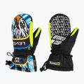 Guanto da sci Level Junior Mitt giallo/blu per bambini