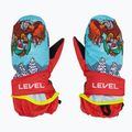Guanti da sci per bambini Level Animal rosso 2