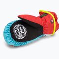 Guanti da sci per bambini Level Animal rosso 4
