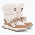 Stivali da neve Colmar Warmer Voyage da donna marrone scuro/bianco sporco 4