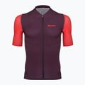 Maglia da ciclismo Santini Redux Vigor rosso da uomo