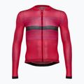 Felpa da ciclismo da uomo Santini Ecosleek Bengala rosso
