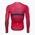 Felpa da ciclismo da uomo Santini Ecosleek Bengala rosso 2