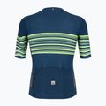 Maglia da ciclismo Santini Tono Profilo fluor verde da uomo 2