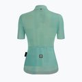 Maglia da ciclismo Santini Delta Kinetic aqua da donna 2