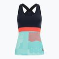 Maglia ciclismo donna Santini Scia Optic aqua