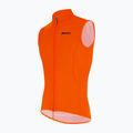 Gilet da bicicletta Santini Nebula Puro da uomo, arancione vistoso 3