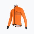 Giacca da ciclismo Santini Guard Nimbus arancio fluo da uomo 6