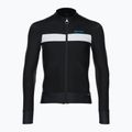 Felpa da ciclismo Santini Adapt bianco/nero da uomo