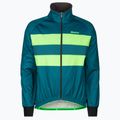 Giacca da ciclismo Santini Colore Winter nera/verde da uomo