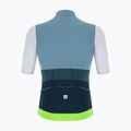 Maglia da ciclismo Santini Redux Istinto fluor verde da uomo 2