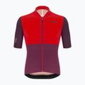 Maglia da ciclismo Santini Redux Istinto rossa da uomo 5