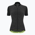 Maglia ciclismo donna Santini Colore Puro nero