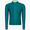 Santini Colore Uomo manica lunga da ciclismo verde inverno