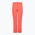 Pantaloni da sci da donna CMP 3W20636 rosso fluo