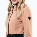 Tuta da sci da donna EA7 Emporio Armani Pure Softshell Jumpsuit mocha mousse 3