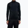 Felpa da sci uomo EA7 Emporio Armani Pure Powerstretch T-Top Half Zip black