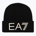 Cappello invernale EA7 Emporio Armani Mountain Logo Series Big Beanie black