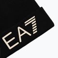 Cappello invernale EA7 Emporio Armani Mountain Logo Series Big Beanie black 3
