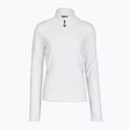 Felpa da sci donna EA7 Emporio Armani Pure Powerstretch T-Top Half Zip white
