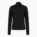 Felpa da sci donna EA7 Emporio Armani Pure Powerstretch T-Top Half Zip black