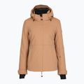 Giacca da sci da donna EA7 Emporio Armani Pure Softshell mocha mousse