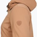Giacca da sci da donna EA7 Emporio Armani Pure Softshell mocha mousse 3