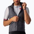 Gilet da ciclismo Castelli Aria grigio scuro da uomo 3