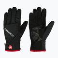Guanti da ciclismo Castelli Entrata Thermal da uomo, nero
