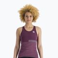 Maglia ciclismo donna Sportful Giara Top prugna