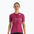 Maglia ciclismo donna Sportful Vélodrome ciclamino