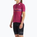 Maglia ciclismo donna Sportful Vélodrome ciclamino 3