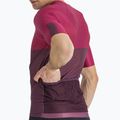 Maglia da ciclismo Sportful Light Pro da uomo prugna 4