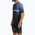 Maglia da ciclismo Sportful Bomber nero/blu galassia da uomo 3