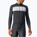 Manica lunga da ciclismo Castelli Prologo 7 light uomo nero/grigio argento/avorio