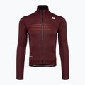 Giacca da ciclismo Sportful Tempo da uomo, vino rosso