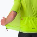 Maglia da ciclismo Castelli Superleggera 3 electric lime da uomo 6