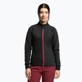 Felpa Dainese Hp Mid nera e rosa da donna