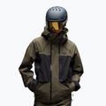 Giacca da snowboard uomo Oakley Baldface Gore-Tex deep olive/pitch black