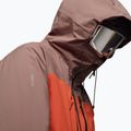 Giacca da sci da uomo Oakley Canopy Pro Insulated dark umber/flame red 4