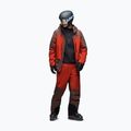 Pantaloni da sci da uomo Oakley Canopy Pro Insulated Dark Umber/Flame Red 2