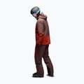 Pantaloni da sci da uomo Oakley Canopy Pro Insulated Dark Umber/Flame Red 3
