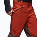 Pantaloni da sci da uomo Oakley Canopy Pro Insulated Dark Umber/Flame Red 4