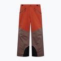 Pantaloni da sci da uomo Oakley Canopy Pro Insulated Dark Umber/Flame Red 6
